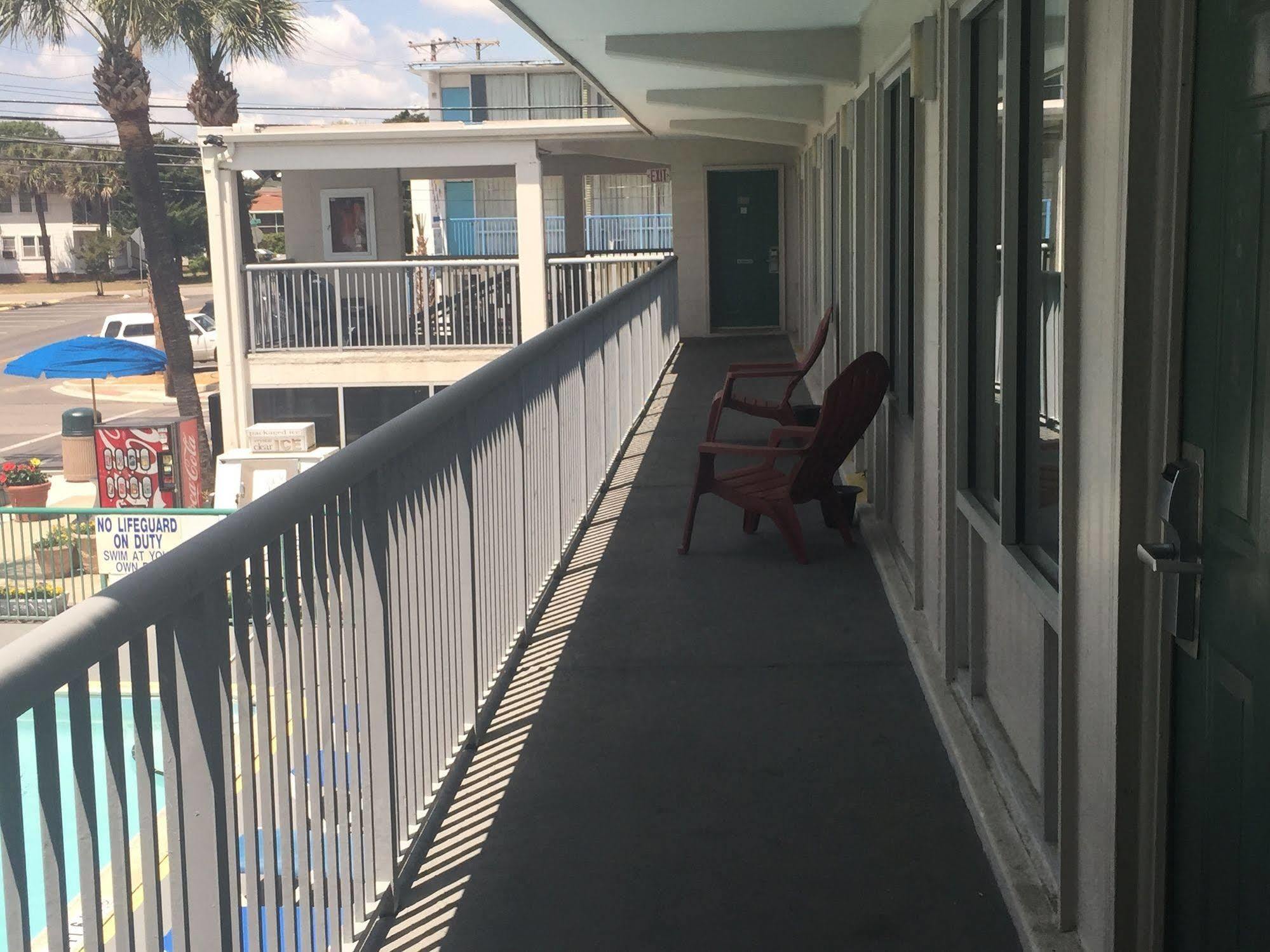 Admiral Motor Inn Myrtle Beach Exterior foto